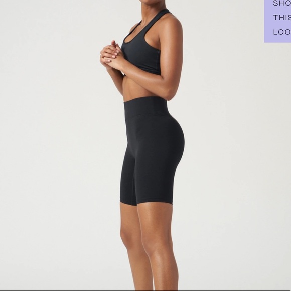 All Access High Waisted Center Stage Biker Shorts - Picture 4 of 4